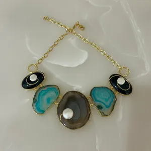 Aqua Grace Neckpiece