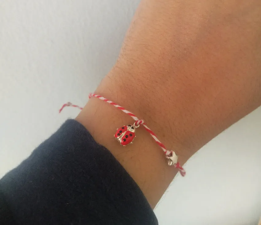 Ladybug March Bracelet