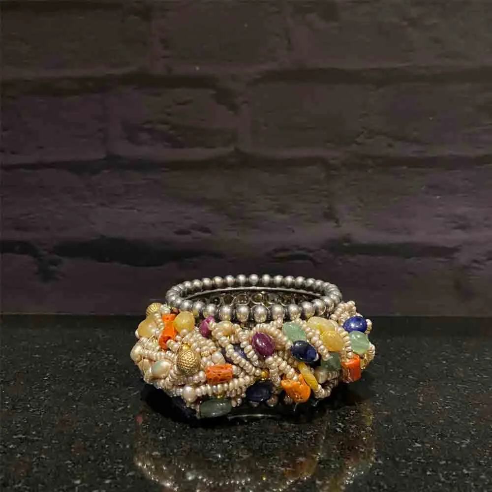 Multicolour Beaded Kada