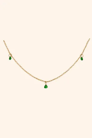 Off Duty Necklace Emerald