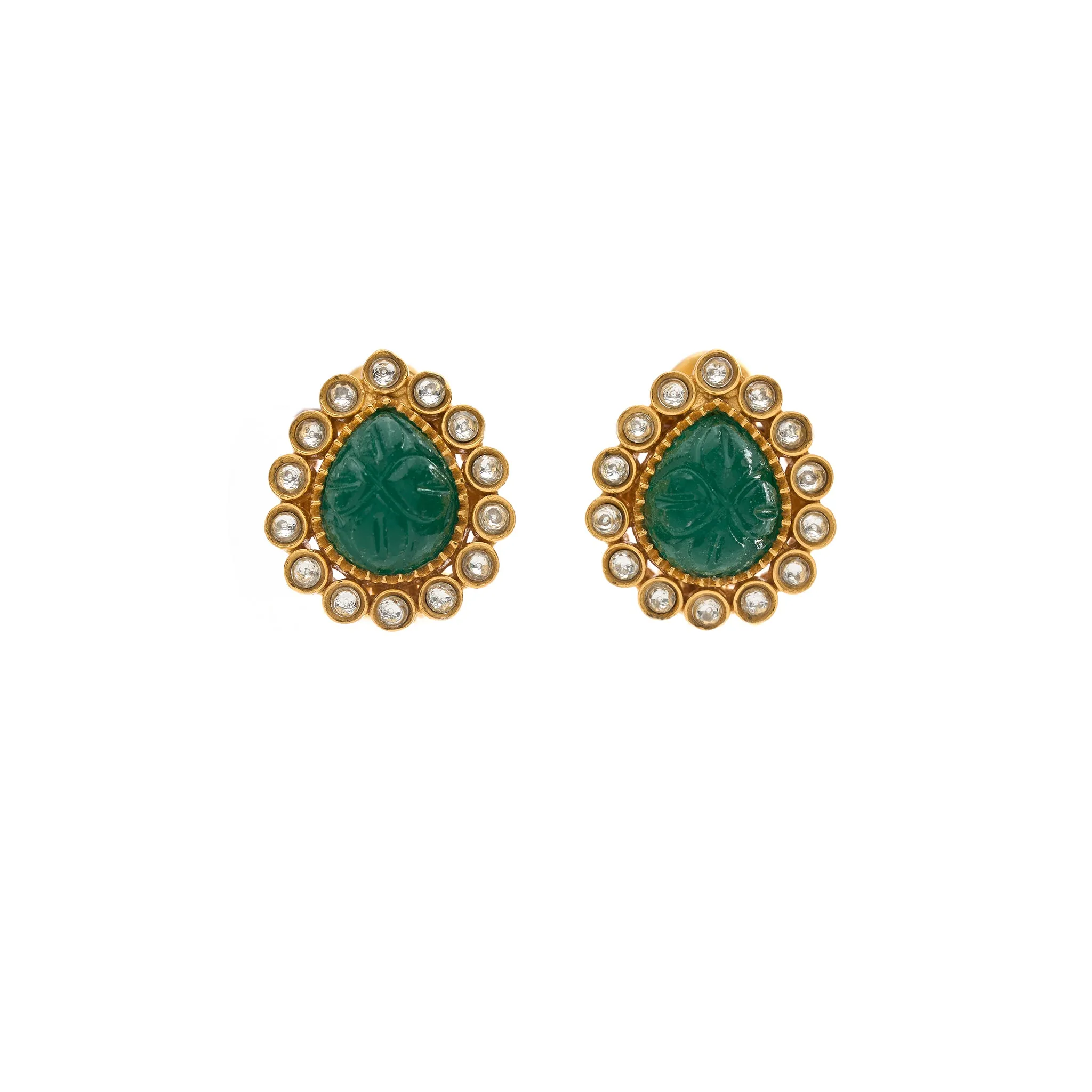 Pakeezah Emerald Studs