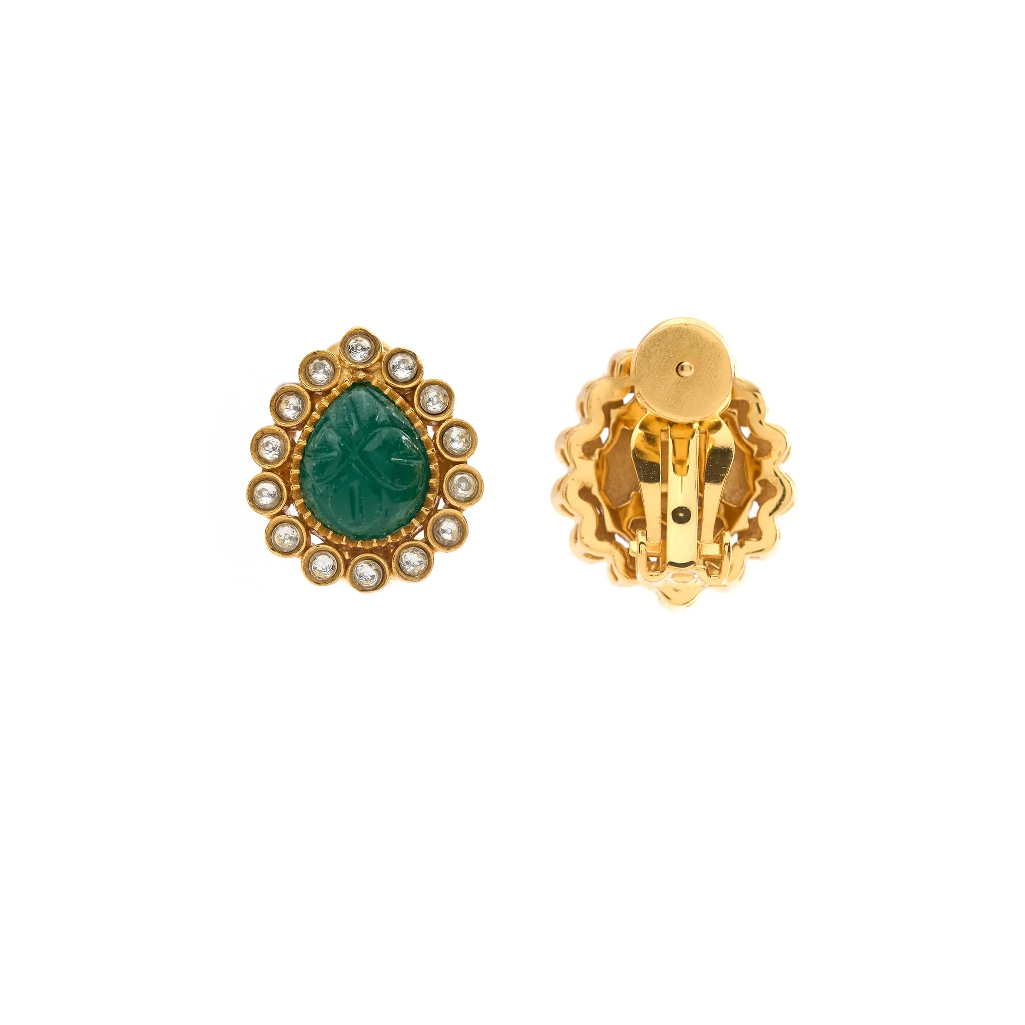 Pakeezah Emerald Studs