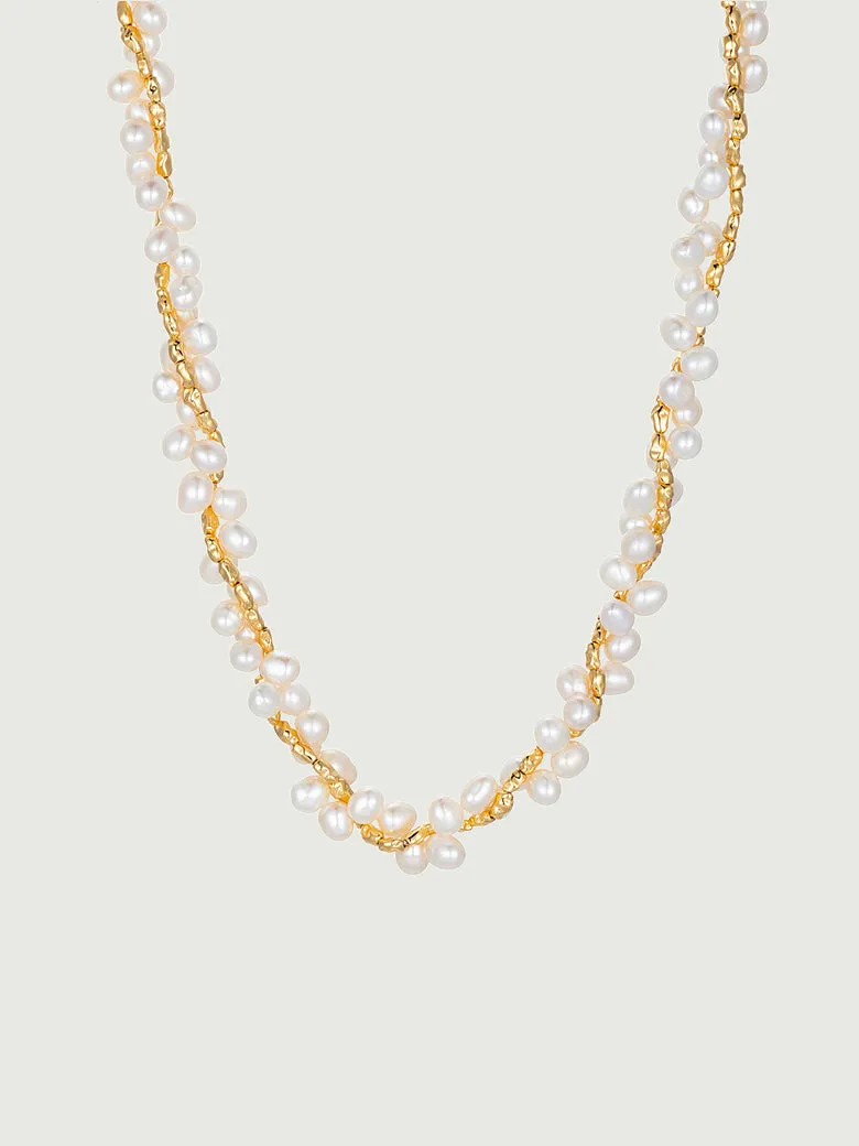 Pearl Ear of Wheat Harmony Necklace