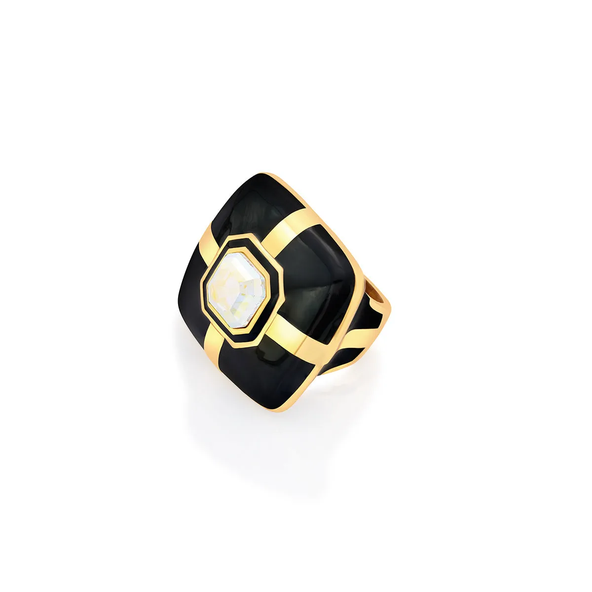 Rosa Mirror Ring