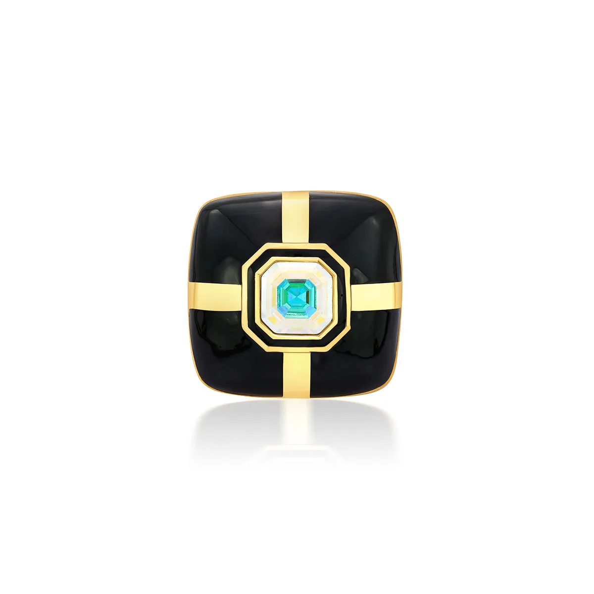 Rosa Mirror Ring