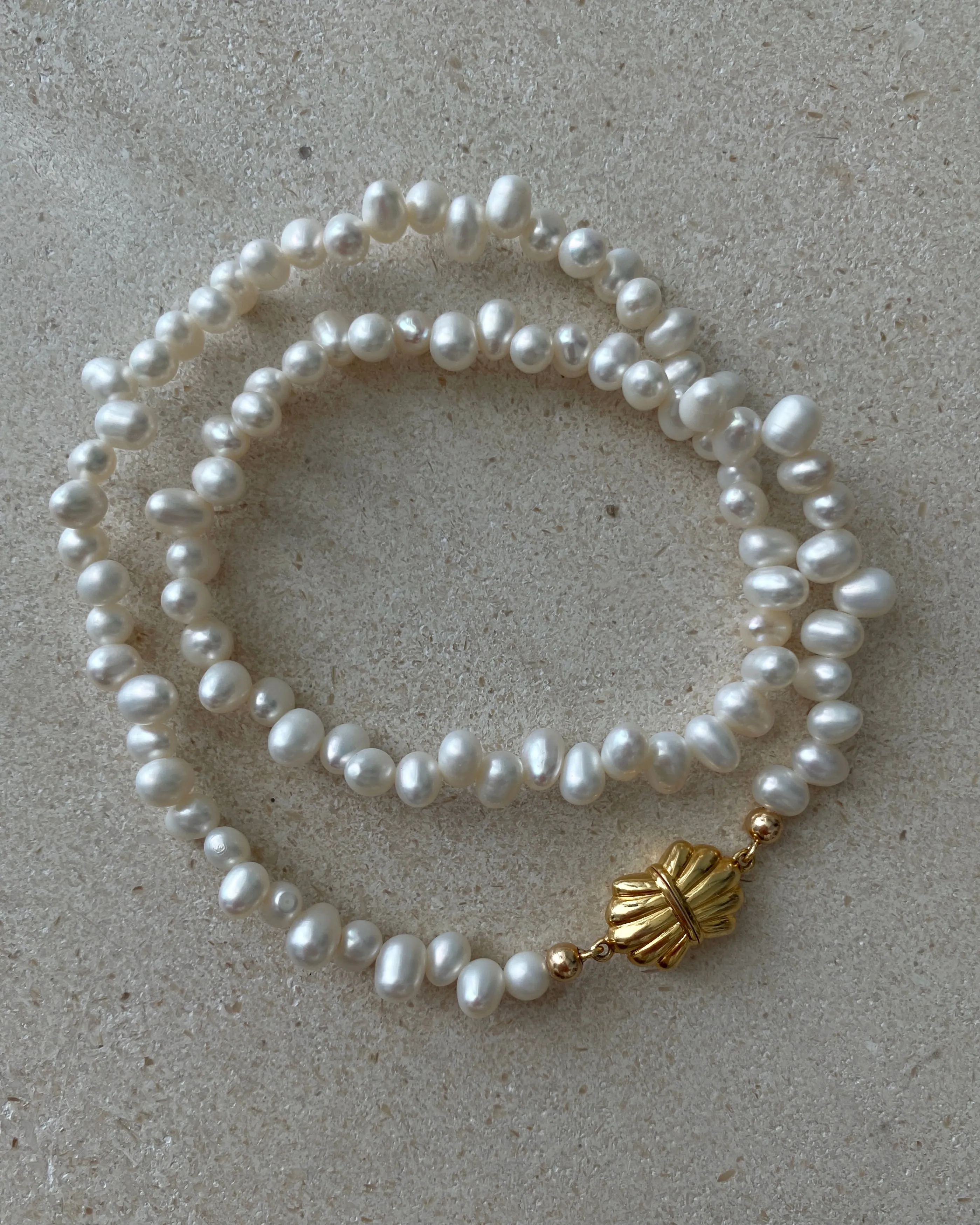 Sylvie Vintage Pearl Necklace